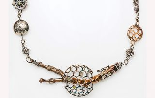 Barbara Mann, "Carbon Cycle Necklace 2"