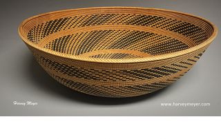 Harvey Meyer, "African Basket Illusion Bowl"